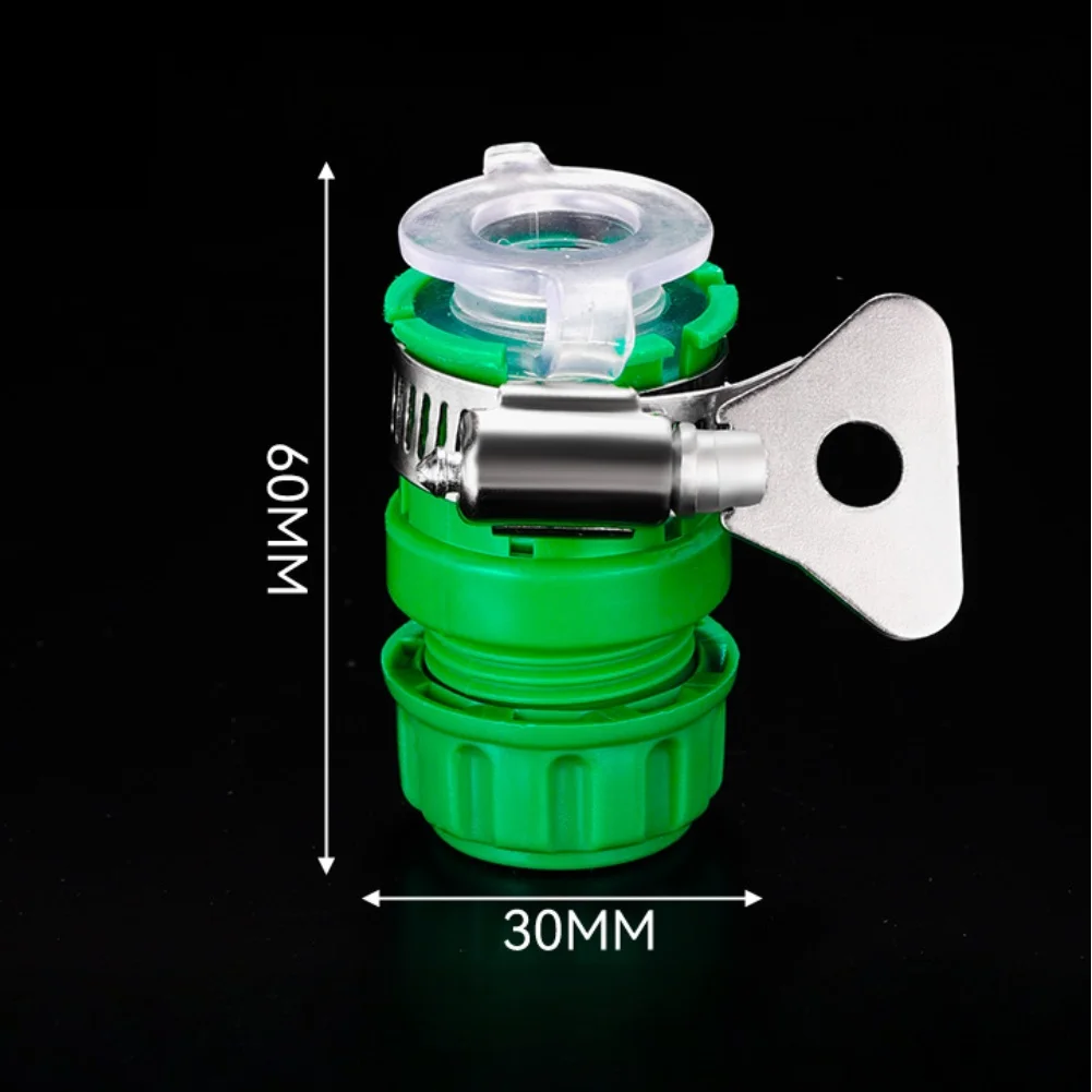 For Garden Hose Plastic Connector Water Faucet Adapter For Car Washing Tool-free Installation Lightweight Plastic