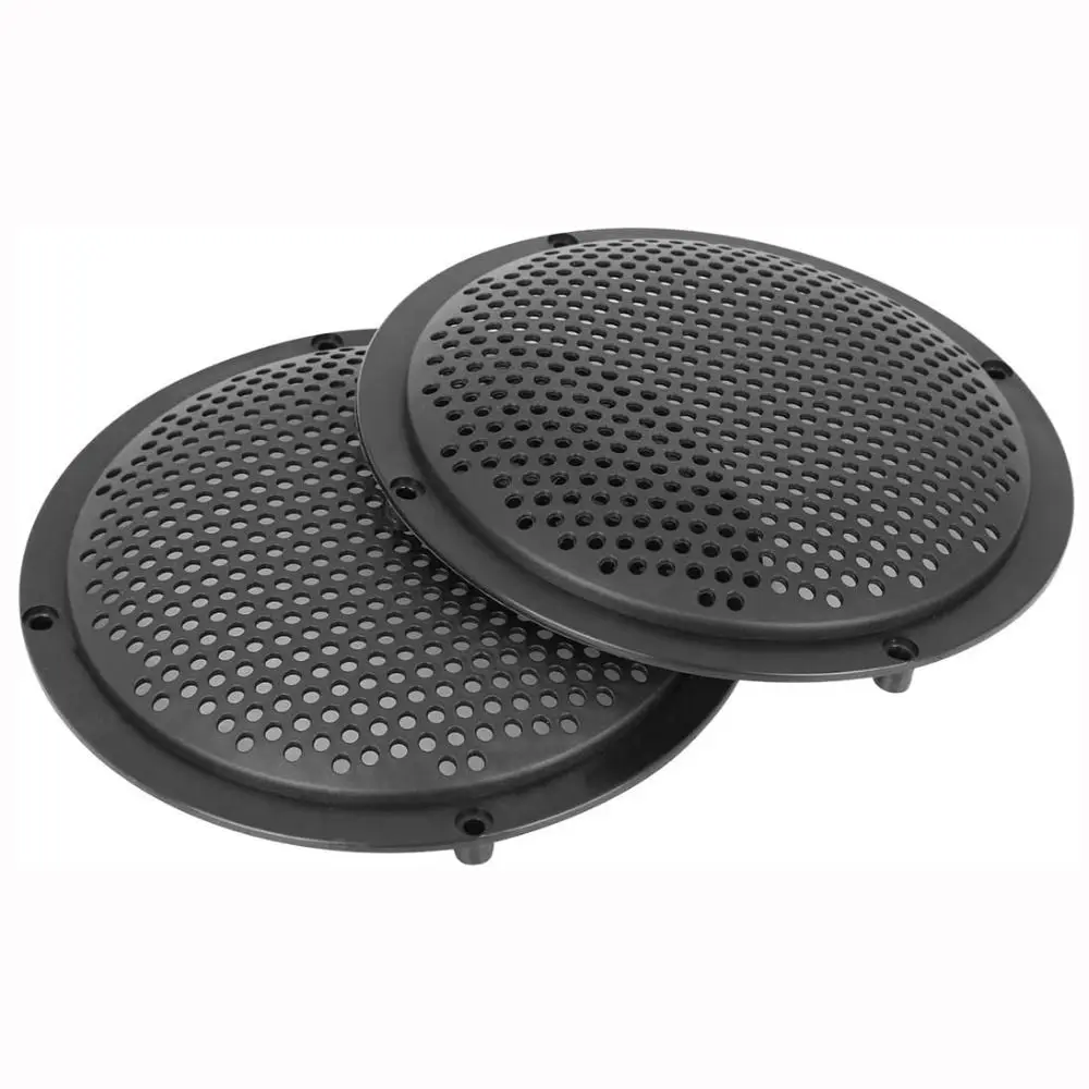 New 5/6/8/10 Inch Audio Speaker Cover Black Plastic Subwoofer Grill Guard Circle Horn Speaker Guard