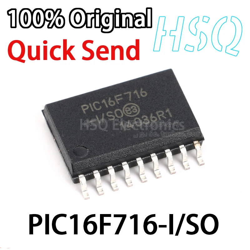 

Original Patch PIC10F200T-I/OT Screen Printing 009R Chip 8-bit Flash Memory Microcontroller SOT-23-6