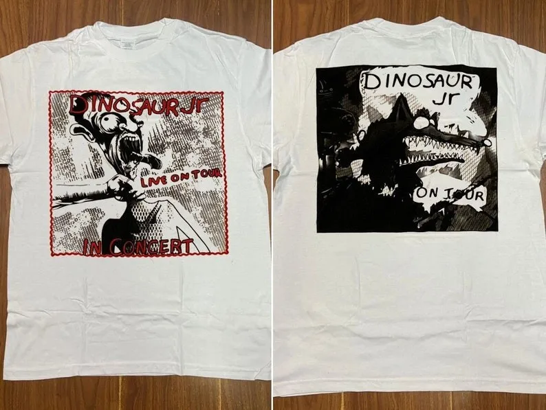 Dinosaur Jr Live On Tour en concierto 1994 Camiseta pirata, Dinosaur Jr Tour 1994