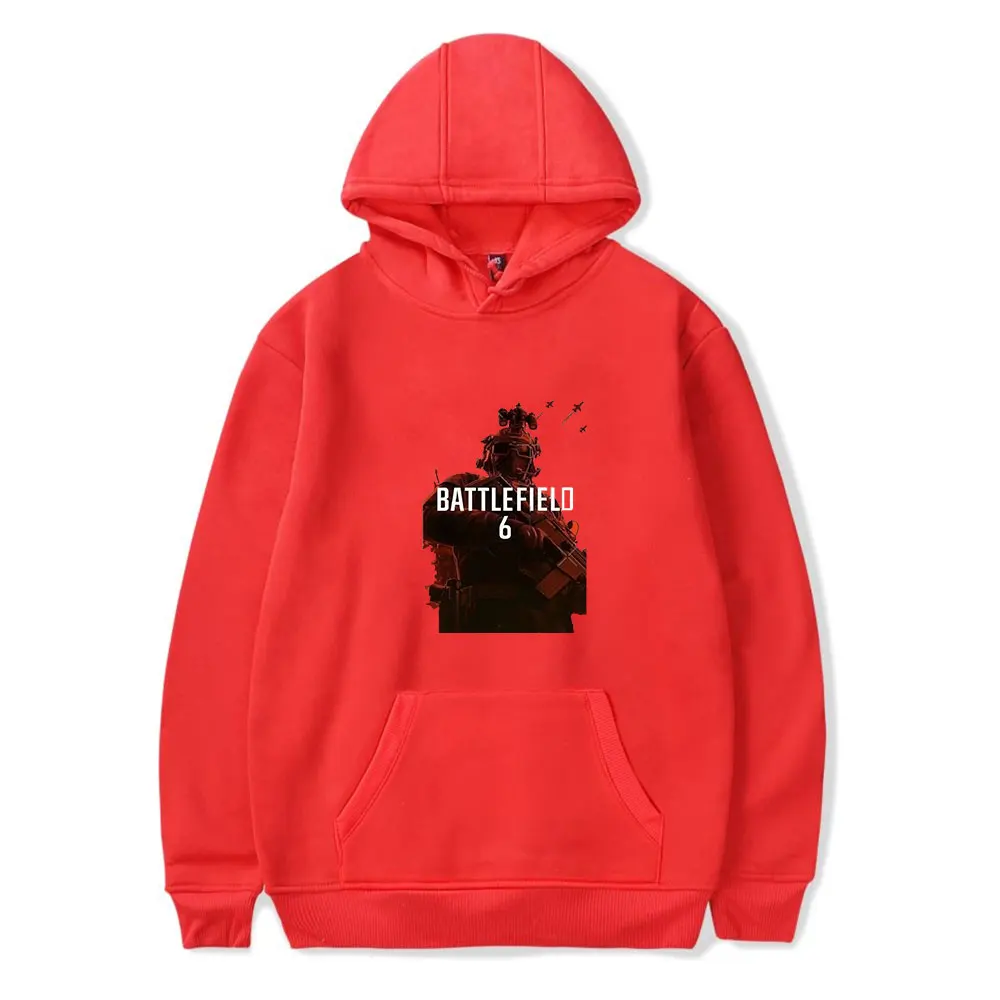 ساحة المعركة 6 هوديس 2025 خمر ميرش هوديي الرجال والنساء الهيب هوب الرياضة البلوز البلوز #6