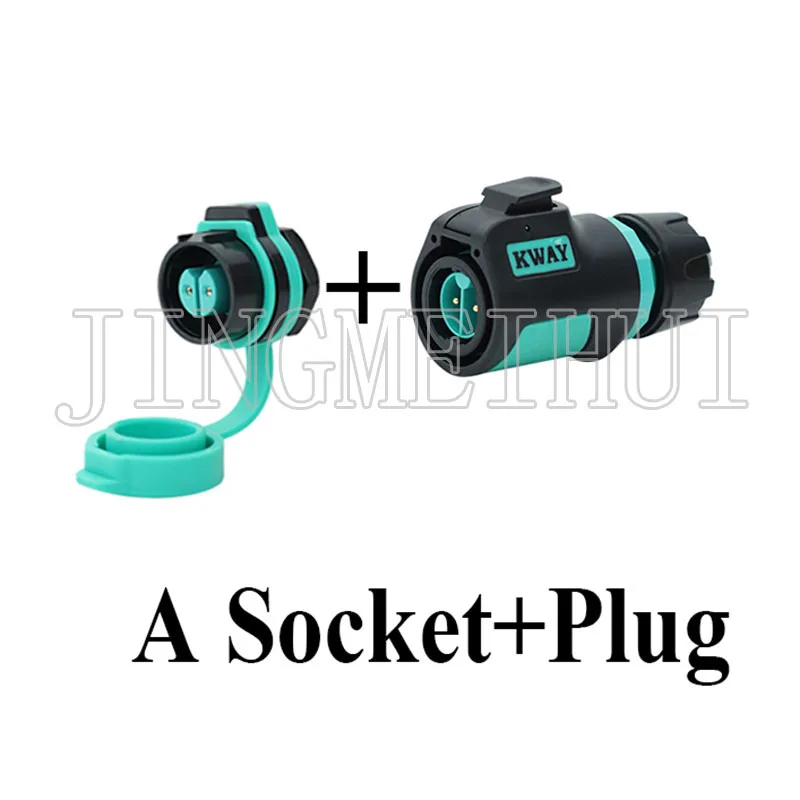 Keywell K16 Electrical KWAY High Performance Waterproof Aerial Reverse Mount Plug & Socket Connector 2/3/4/5/7/8/9Pin