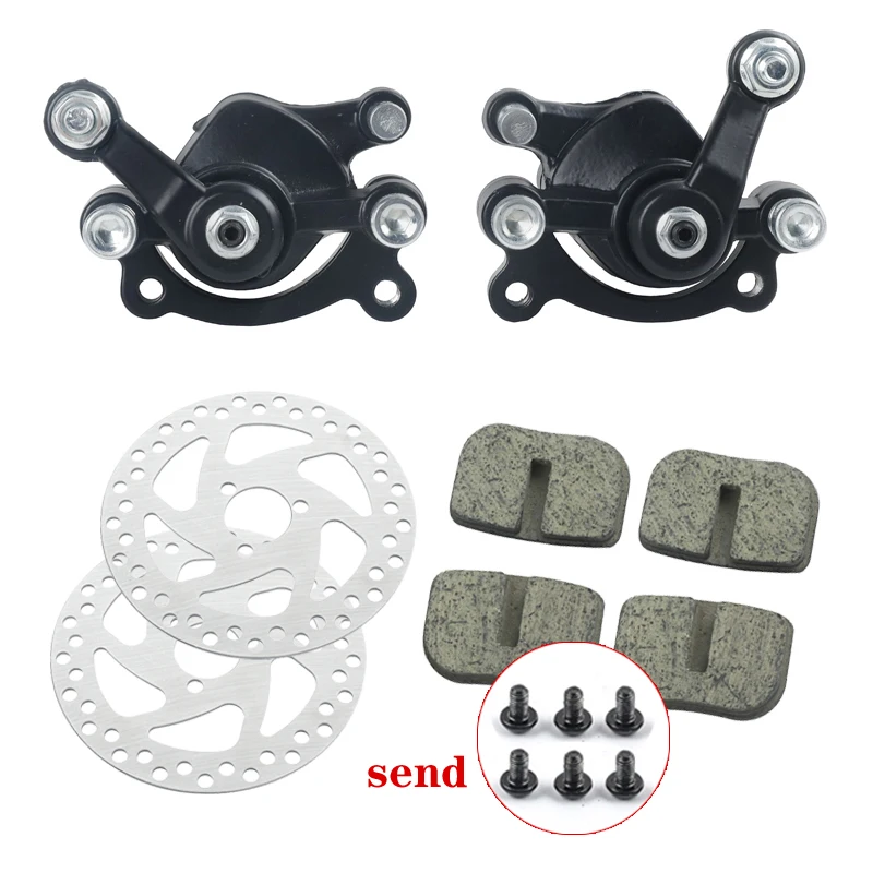 2-Takt 47cc 49cc vorne hinten Scheiben bremssattel für Mini Moto Kinder ATV Quad Minimoto Dirt Pocket Bike Gas Roller – Detail 3