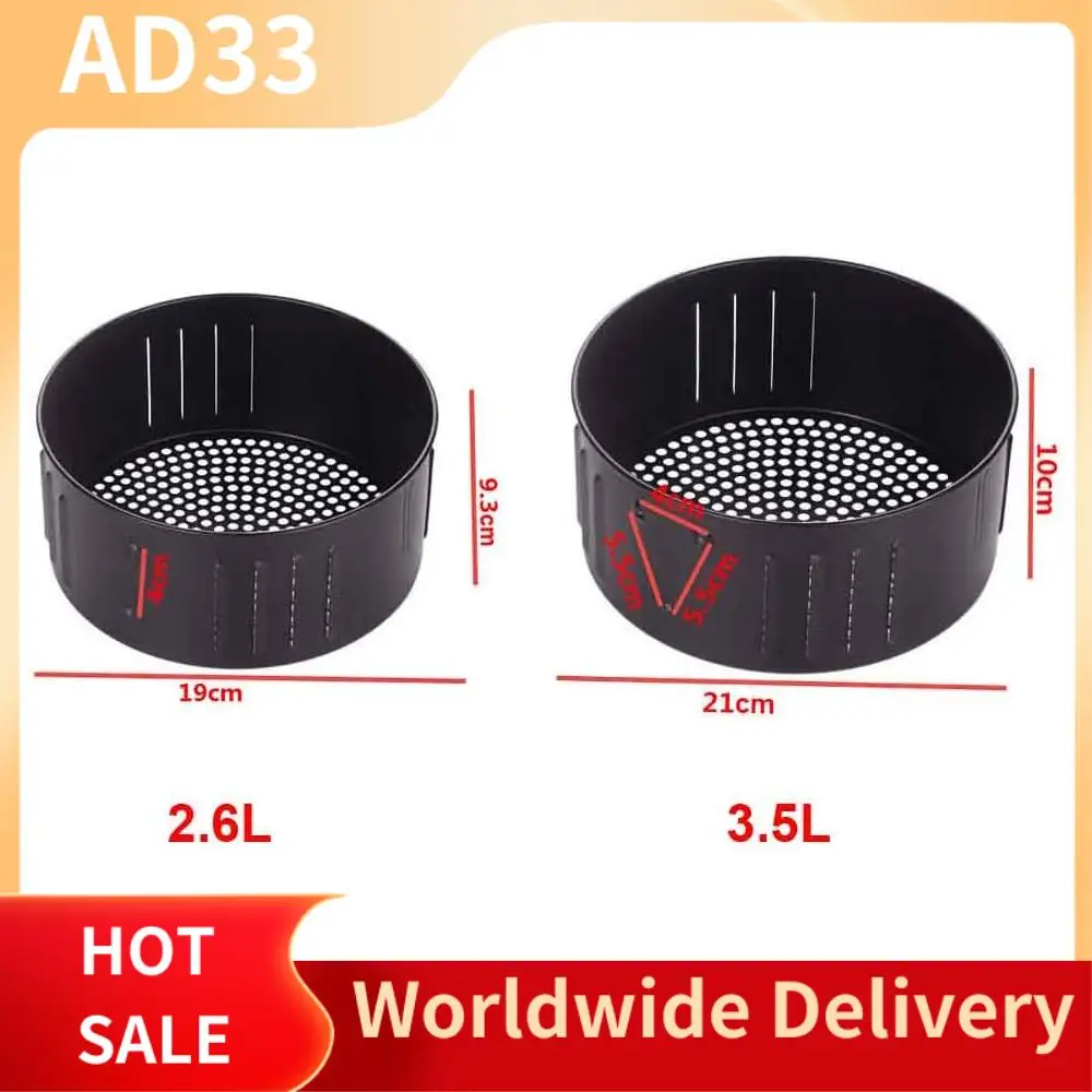 

2025 Newair Fryer Replacement Basket,For All Air Fryer Oven,Air Fryer Accessories,Non-Stick Fry Basket