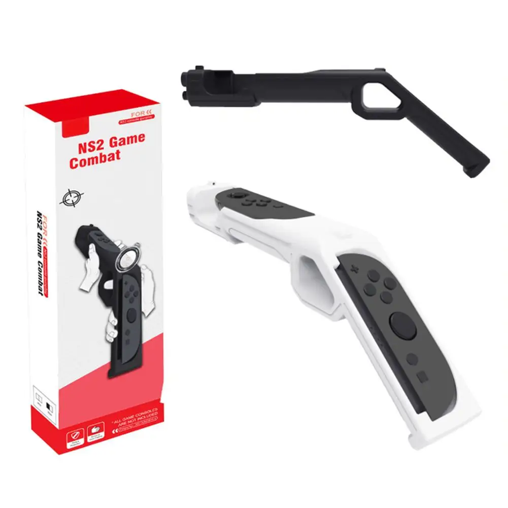 

New NS2 Switch 2 Left and Right Joycon Shooting Game Gun One Handle Gun Game Pack Switch Small Somatosensory D6A4