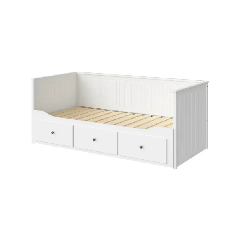 Modern small apartment sofa all solid wood sofa bed push-pull bed sitting and lying dual-purpose sofa bed
