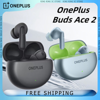 OnePlus Buds Ace 2 Wireless Headphones Bluetooth 5.4 In Ear Active Noise Reduction 43 Hours Long Battery Life Earphones Custom