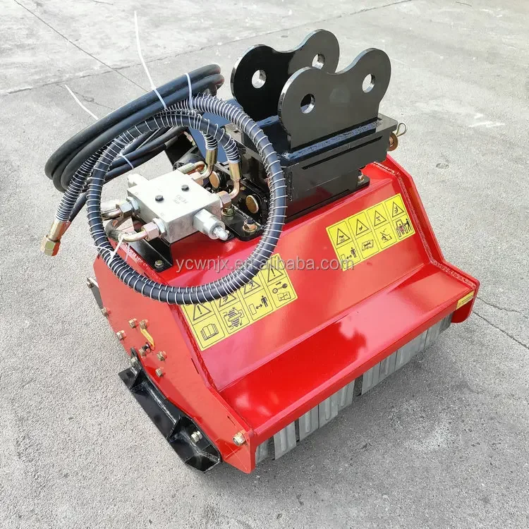 Weeding machine for farming mini excavator mower hydraulic flail mower