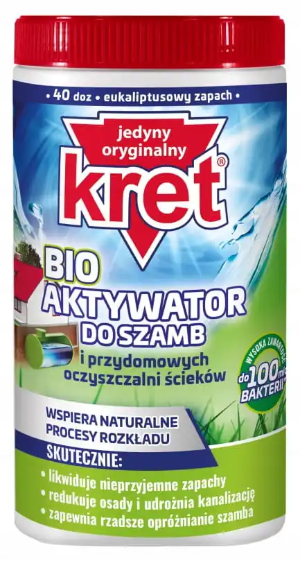 منشط BIO لخزانات الصرف الصحي ومصنع معالجة مياه الصرف الصحي مولي 1 كجم