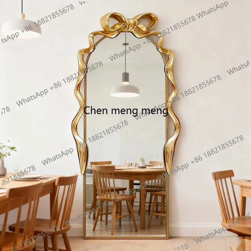 K153 Nordic luxury mirror room decoration high-end high-end home decor items full length mirror espejos de piso furniture living