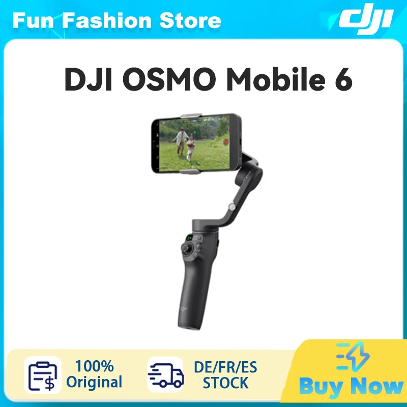 Dji osmo mobile 6 om 6 hand gehaltene kardanische 3-Achsen-Stabilisierung Active track 5,0