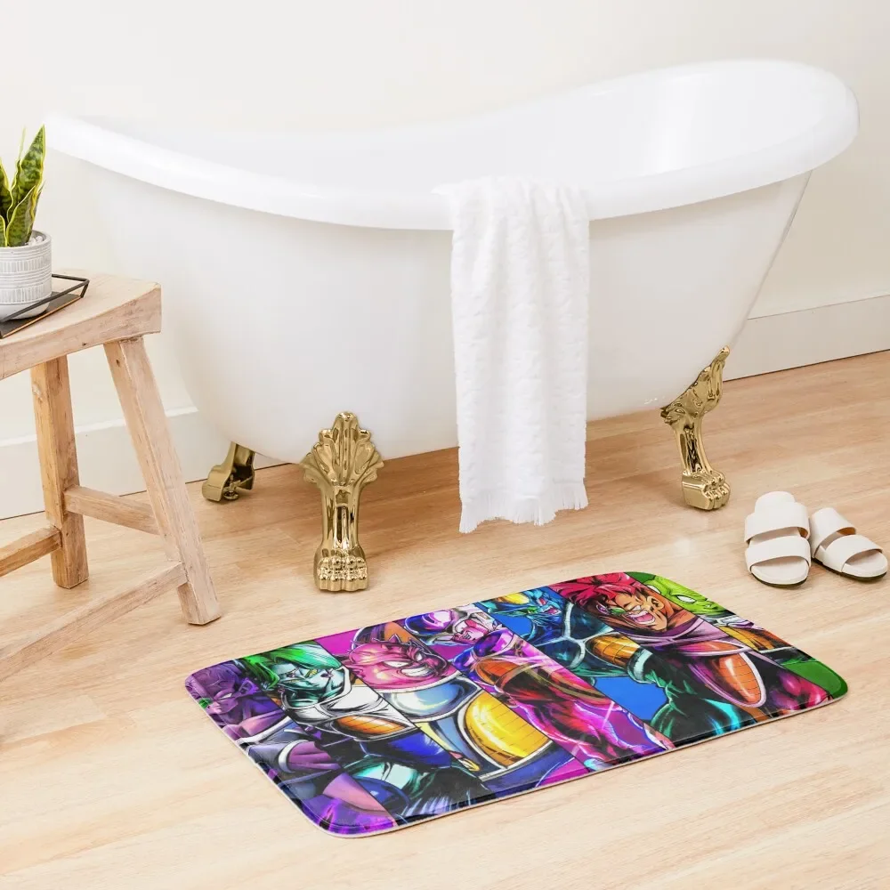 

Frieza Team on Namek / Ginyu Force Bath Mat Bathroom And Shower Products Carpet Bathrooms Toilet Carpet Anti-Skid Shower Mat