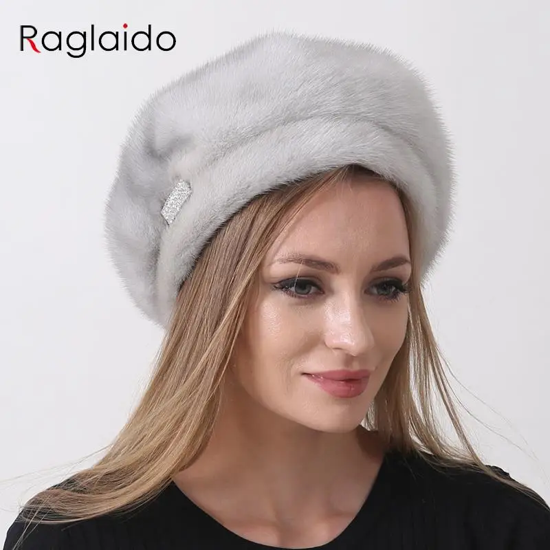 

Стандартные береты, Русская Шапка из натурального меха норки