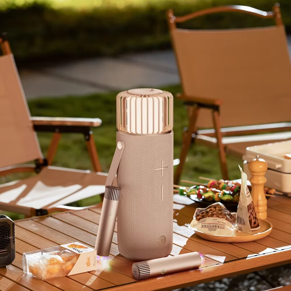 

Trending Speakers & Accessories 60W Subwoofer BT Karaoke Speaker With Removable Stand And Hanger For Camping