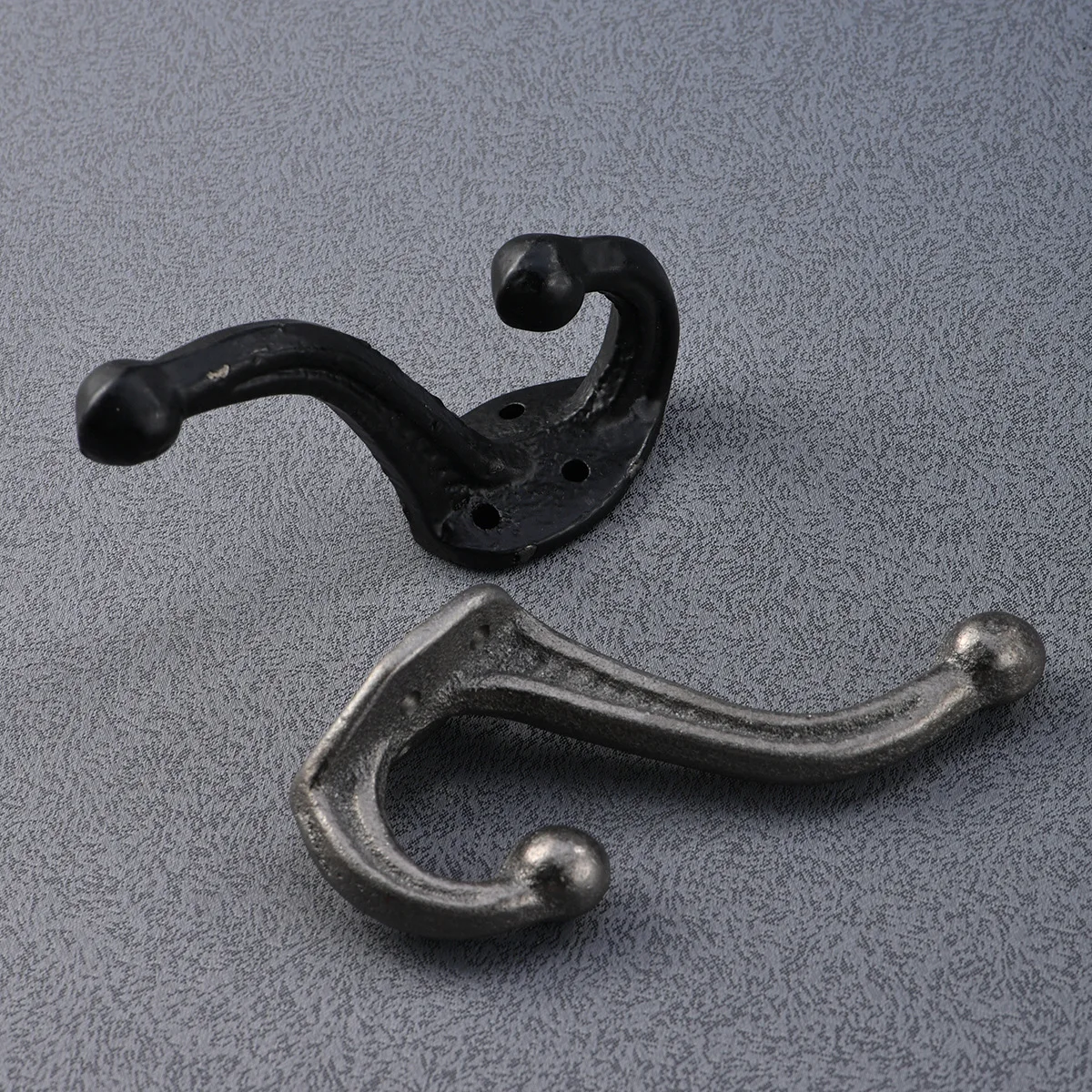 European industrial style clothes hook, cast iron door back hook, cast iron clothes and hat hook, retro iron decoration