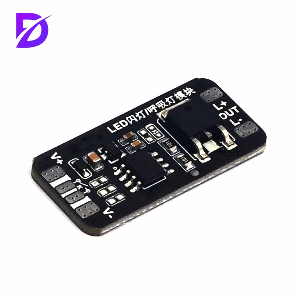 6A 72W Dc3-24V Breathing Light Module Multi-Functional Flashing Light Ambient Light Control Board Fade On Fade Off light Modue