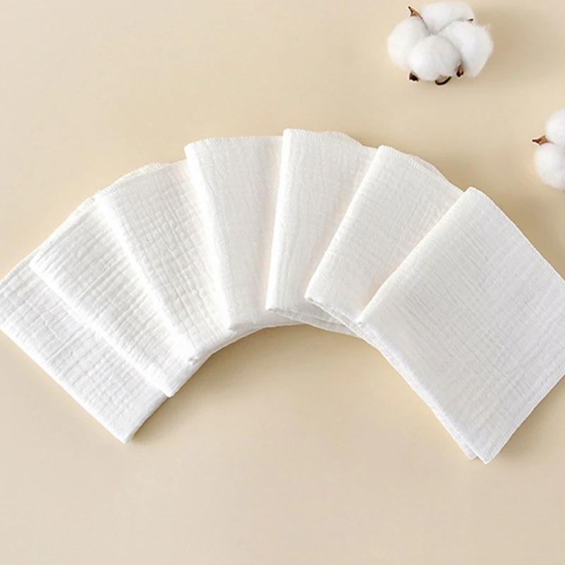 

25x25cm 25x50cm Baby 4-layer Pure Cotton Gauze Small Towel Face Towel Square Towel Mouth Towel Baby Washcloth