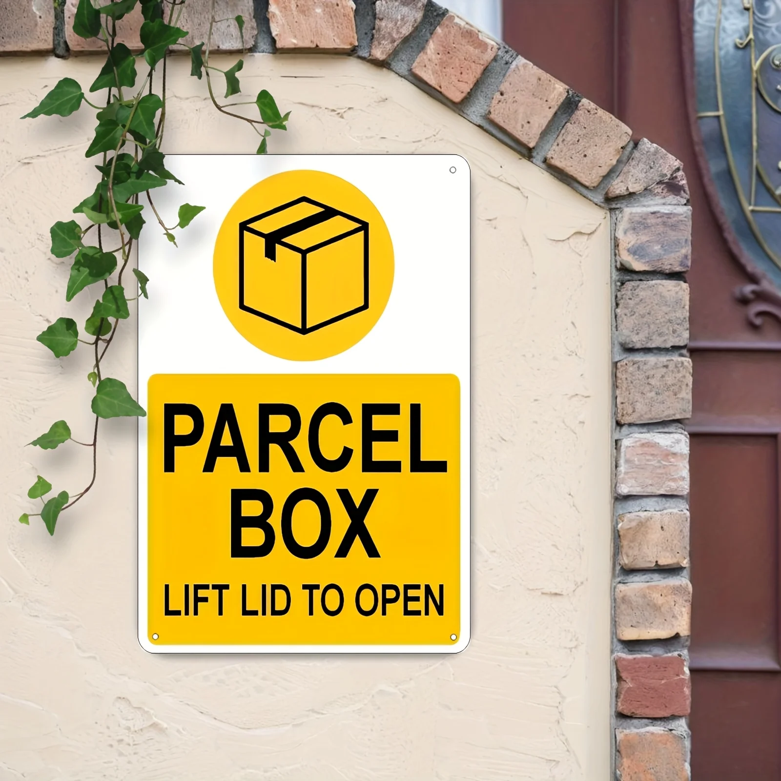 2D Flat Single Metal Sign 