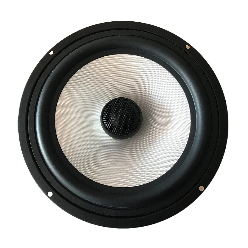 (8-004) 8Inch Coaxial Speaker Full Range Speaker fiberglass cone anti-fog coating with 25core silk tweeter speaker(1pcs speaker)