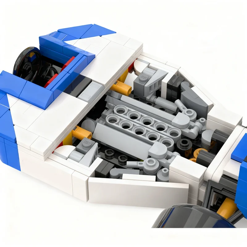 692 Uds. Icones MOC Williams modelo mejorado juguete de bloques de construcción arquitectura regalos de navidad ensamblar Idea DIY educación creativa