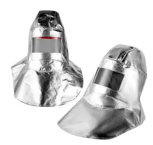 Anti Thermal Radiation 1000 Degree Heat Resistant Aluminized Suit Fireproof Cap Top Quality