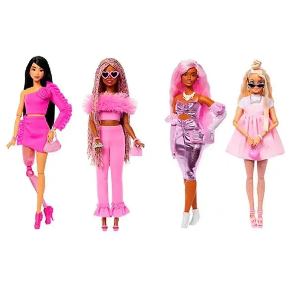 DELUXE STYLE Barbie New Original Barbie Doll Luxury Fashion Sweetheart Series Play House Dress Up Toy Joints Movable Gift