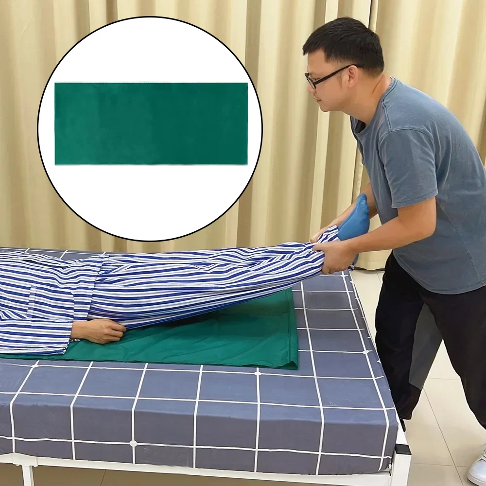 Shift Slide Sheet Washable Reusable Transfer Bed Cloth Sliding Sheet Body Lifting Position Pad for Elderly Disabled Bedridden
