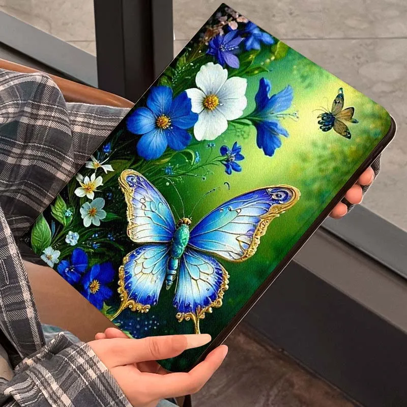 

Colorful Butterfly Design For iPad Pro Air 5th 6th 7th 13 M3 M4 M5 12.9 13.3 inch 2018 2022 2024 2025 Tablet Case