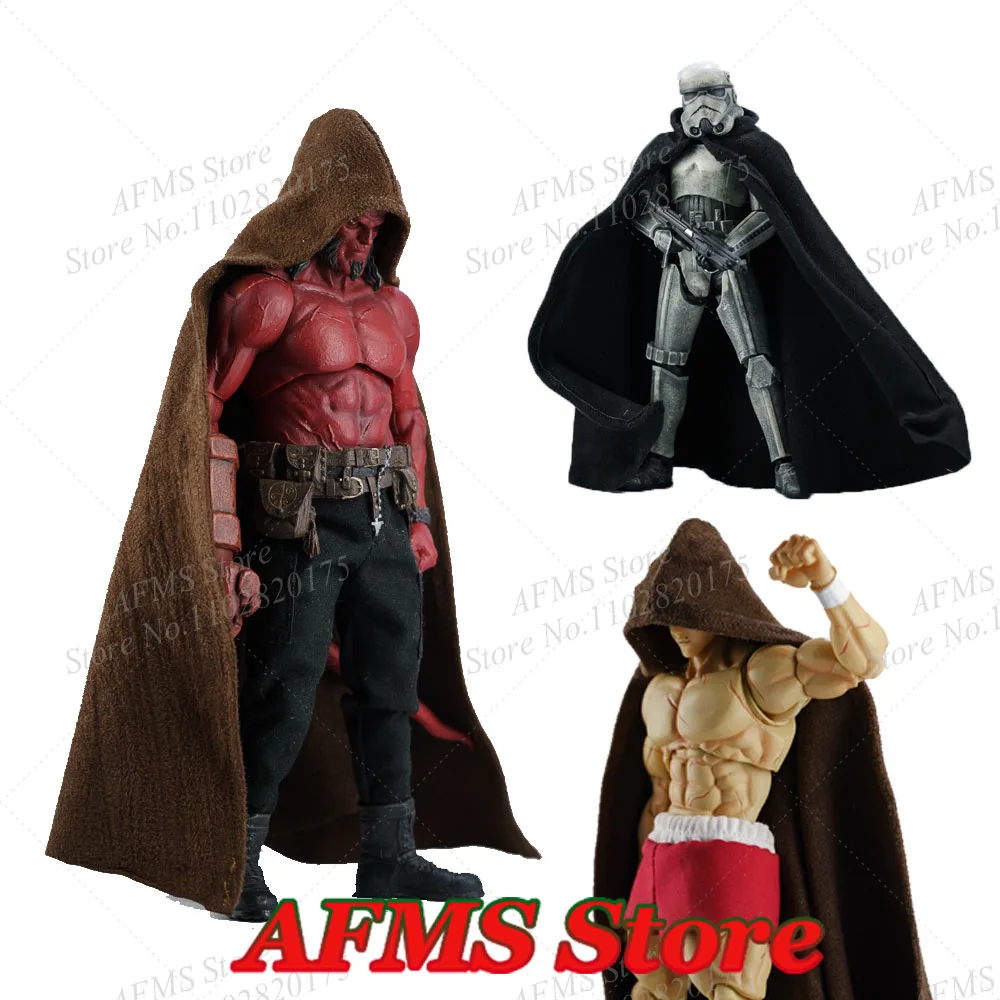 Capa de araña de soldado de Star Wars para hombre, ropa de clon Wars, bóxer de caballero negro, ajuste de 6 ", modelo de figura de acción, muñecas, 1/12