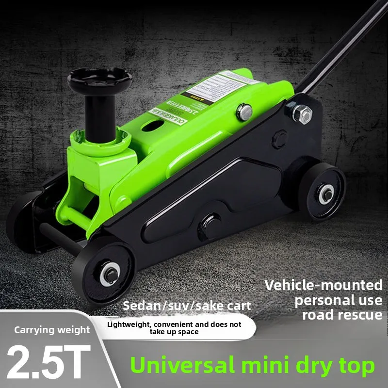 

Jack Car with Vertical Roof Horizontal Hydraulic Car Rescue Tire Replacement 2.5 Ton Jack