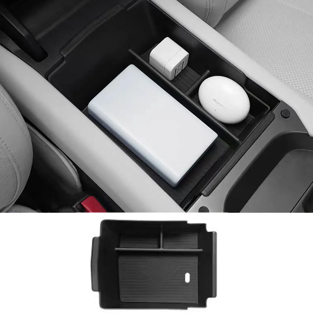 Armrest Box Storage Box Central Control Refrigerator Interior Storage Box Practical Accessories For Equation Leopard Titanium 3
