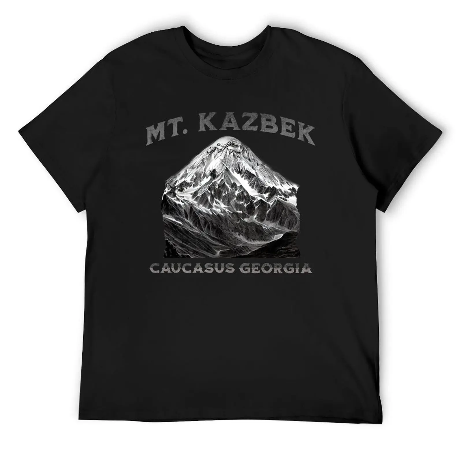 Mount Kazbek Caucasus Georgia T-Shirt