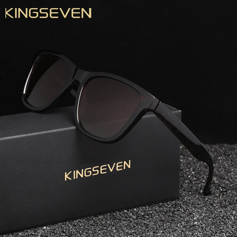 KINGSEVEN Fashion Men‘s Sunglasses Polarized UV400 Sunscreen Glasses Ultralight TR90 Women Fishing Driving Glasses image 2