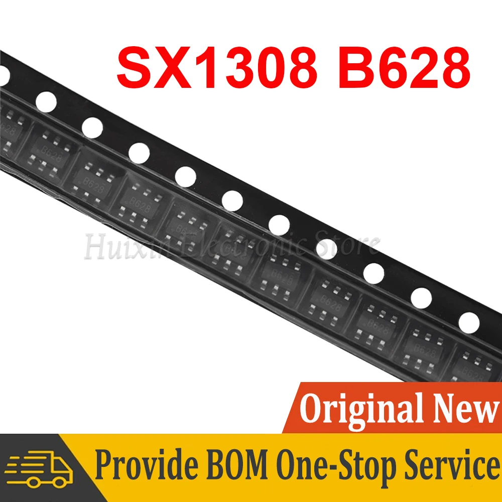 

5pcs SX1308 1308 B628 2A boost chip IC integrated SOT-23 25V SMD In Stock NEW original IC