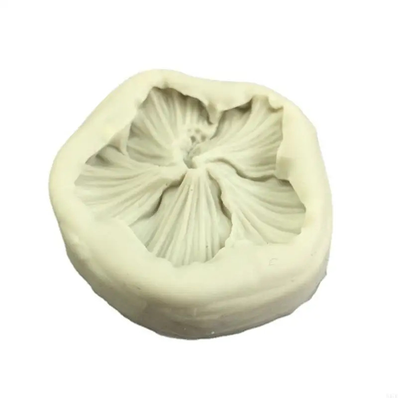 587F Handmade Chocolate Mold Hibiscus Cake Decorating Gadgets Silicone Material