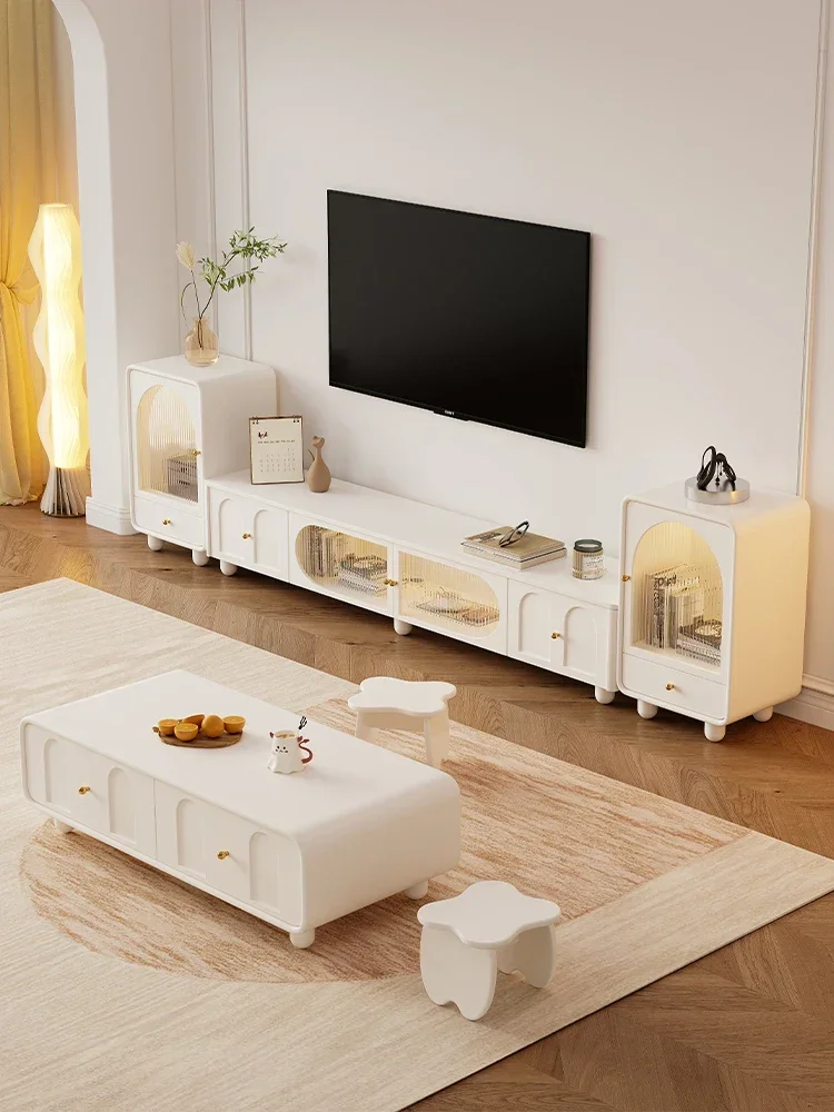 

Modern Minimalist Side Cabinet Locker Living Room Designer Creative Cream Style