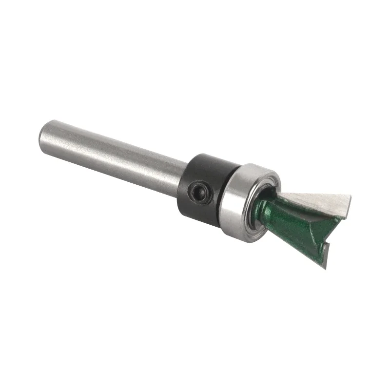 Dovetail Bit With Bottom Bearing Router Bit Woodworking Milling Cutter For Wood Bit Face Mill Carbide Cutter End Mill