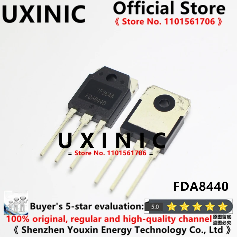 UXINIC 100%   New Imported OriginaI  FDA8440 8440 TO-247 N-Channel MOS FET 100A 40V