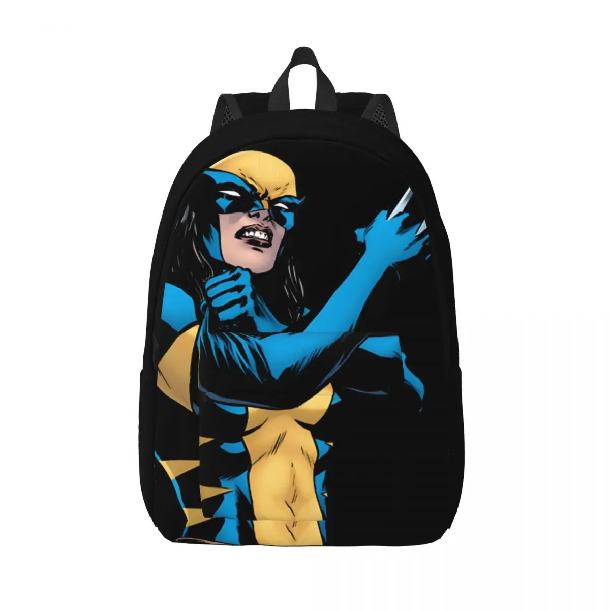 Back To School Gift Laura Large Capacity Bookbag Deadpool And Wolverine Good Quality Girl Kid Daypack Weekend Picnic