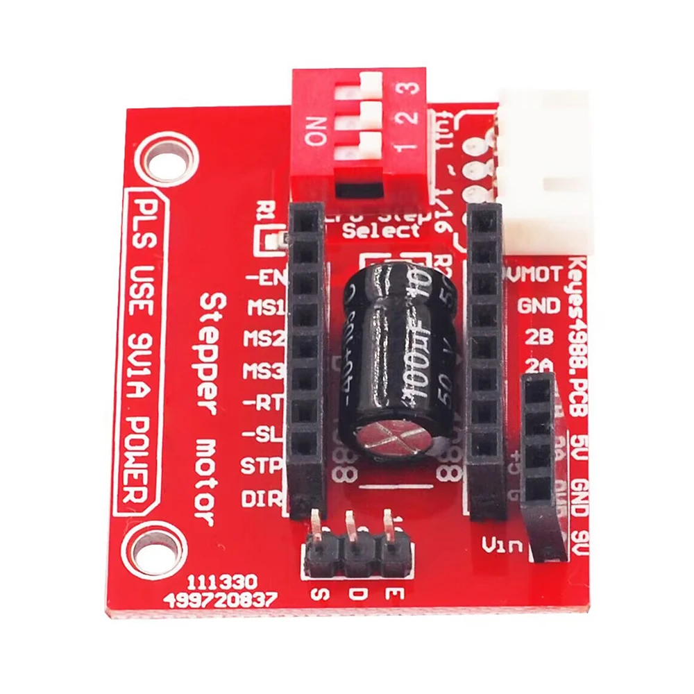 3D Printer Stepstick Drv8825 Stepper Motor Driver Power Supply 4 PCB Board Replace A4988 For 3D Printer Parts Ramps for Arduino