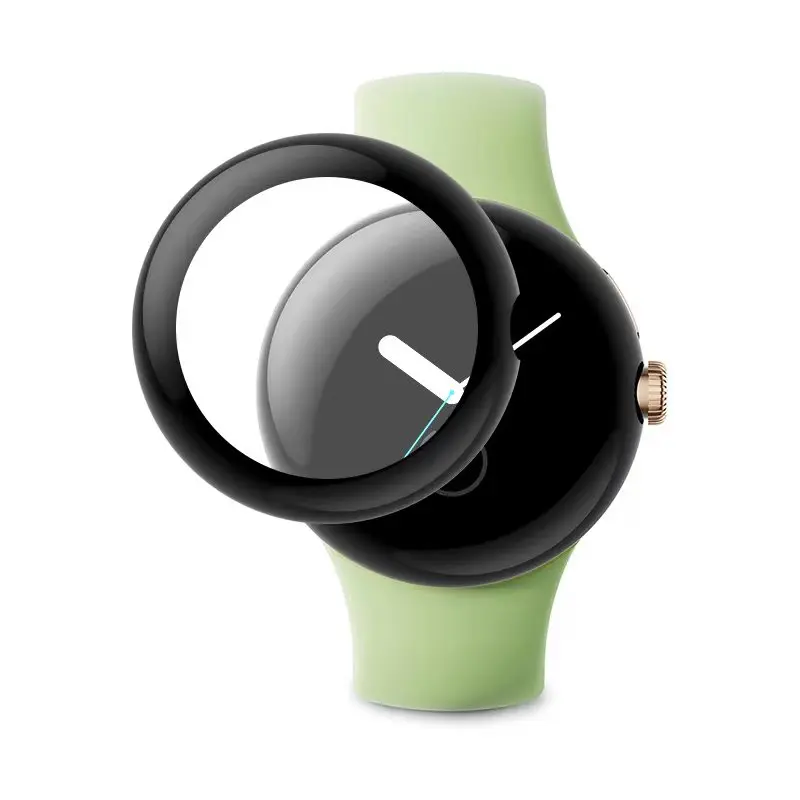 Защитная пленка для Google Pixel Watch, композитная пленка 3D для защиты экрана умных часов от царапин, защитные аксессуары, 3 шт.
