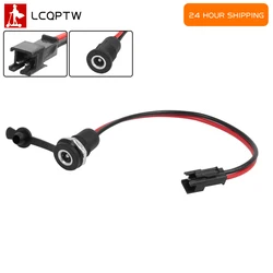 5.5 X 2.1mm DC Power Jack Socket Female Panel Mount To 2 Pin JST SM Male Plug 5.5*2.1 Mm Connector Cable for Electric Scooter