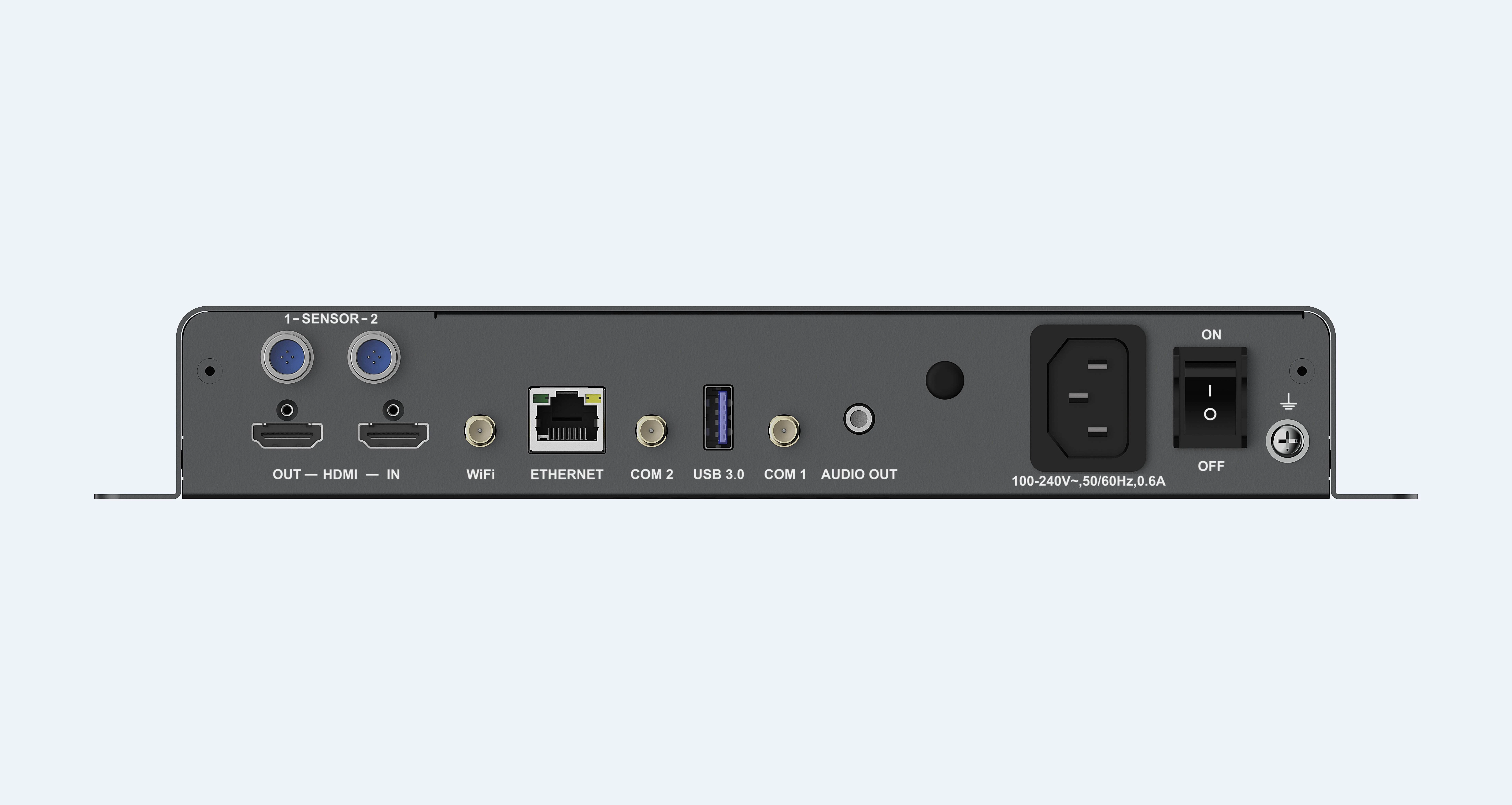 Novastar tb50 caixa de reprodução multimídia porta usb wifi hdmi controlador hub75 módulo colorido tela led processador vídeo