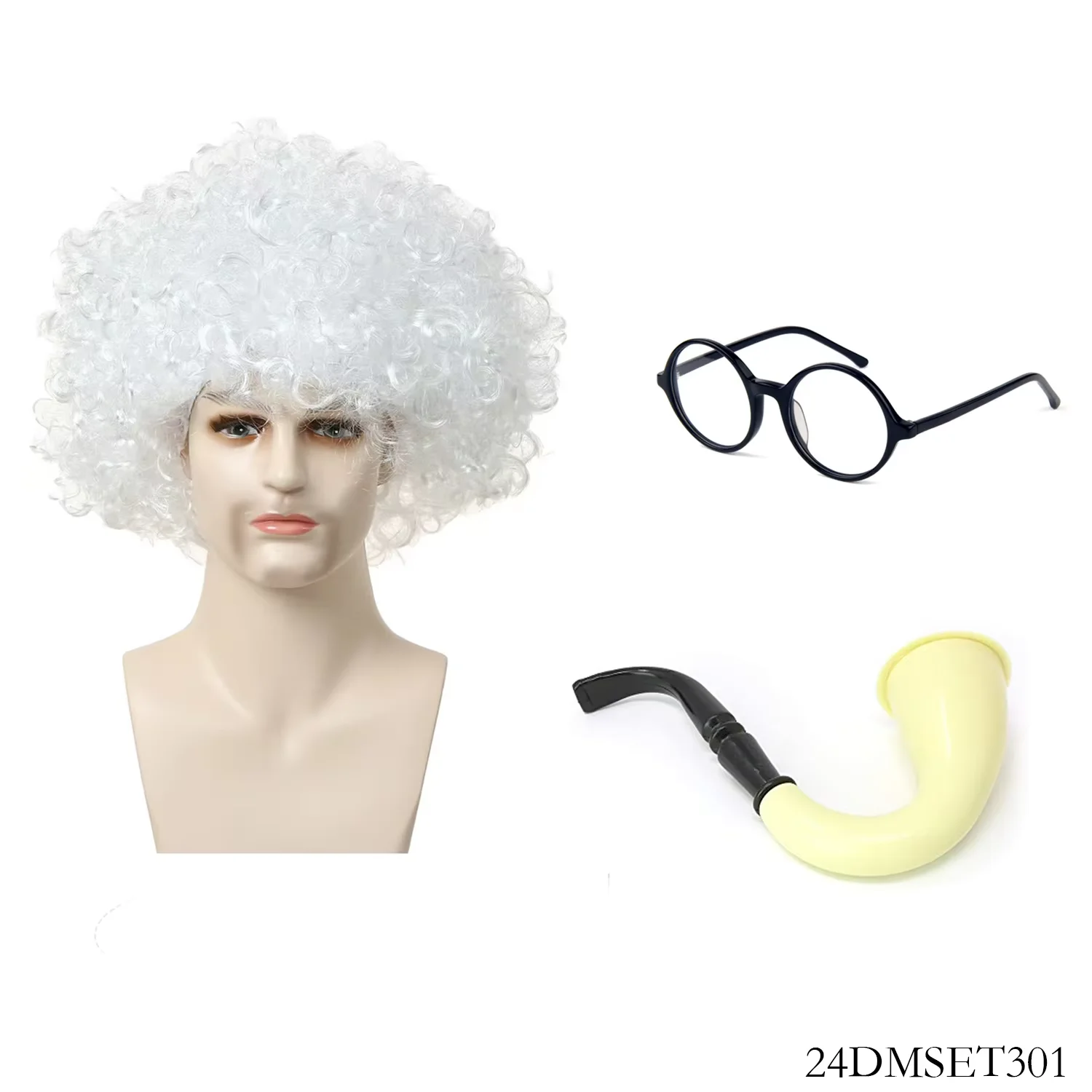 PESENAR Grillige 3-delige kostuumaccessoireset: eigenzinnig, speels en thema - perfect voor feestelijke outfits en karakterlook