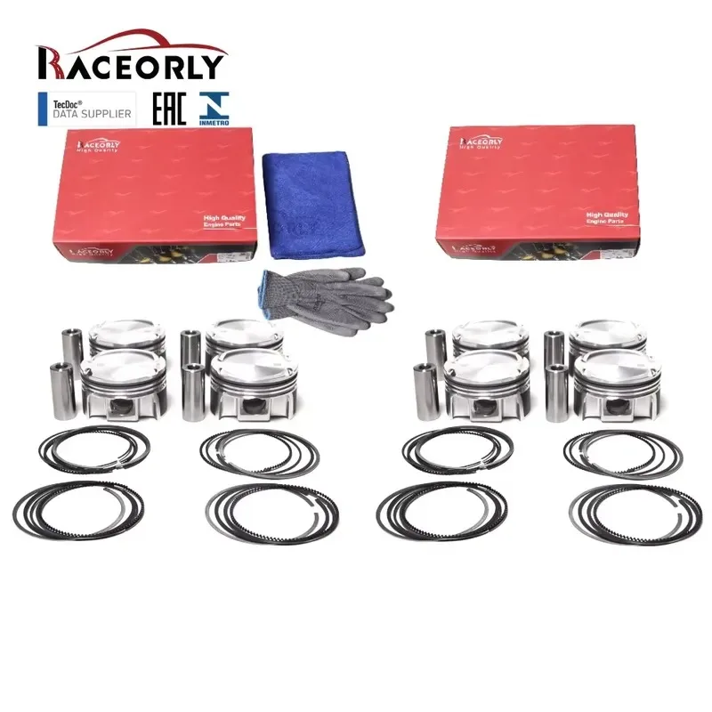 Hot Sale RACEORLY M177 4.0L Forged Piston & Ring STD for Mercedes-AMG C63 E63 G63 2018-21