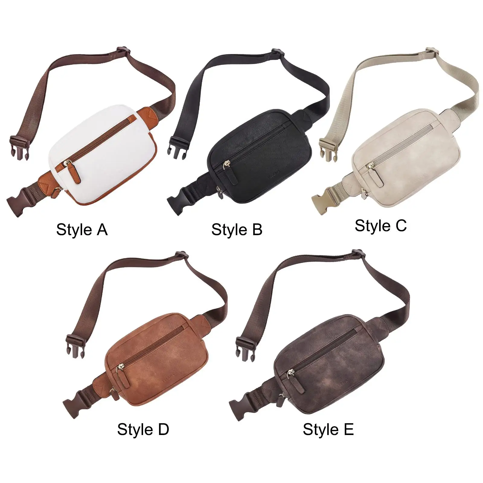 

Belt Bag Crossbody Fanny Pack for Women Small Crossbody Bag Causal Adjustable Strap Shoulder Purse Chest Bag for Workout Gym