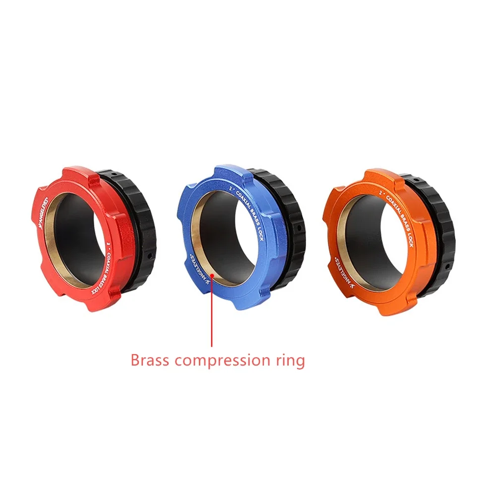 M48 Female to 2 Inch Coaxial Lock Eyepiece Adapter with Brass Compression Inner Ring Telescope Accessories