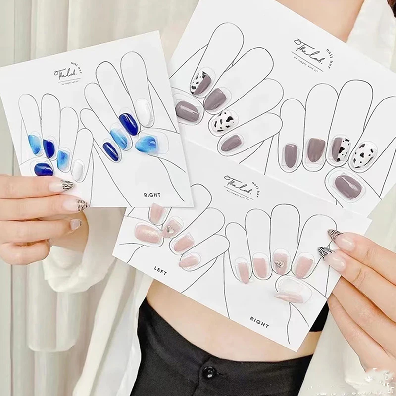 10PC 100% nuovissime carte da esposizione di qualità per il piede della mano con borse Indossabili Unghie artistiche Unghie Cartone Manicure Piccole imprese