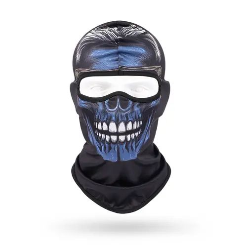 3D Skull Mask Balaclava Cap Breathable Motorcycle Riding Full Face Scarf Outdoor Men Head Cover Cycling Headgear Neck Gaiter Hat - Image 7