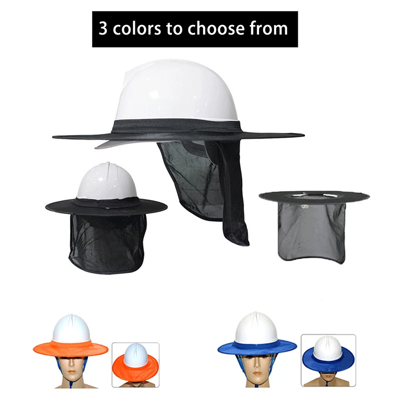 Чехлы на каски, аксессуары для улицы, шляпа от солнца, каска, строительная безопасность, комплект светоотражающей каски, летняя защита от солнца